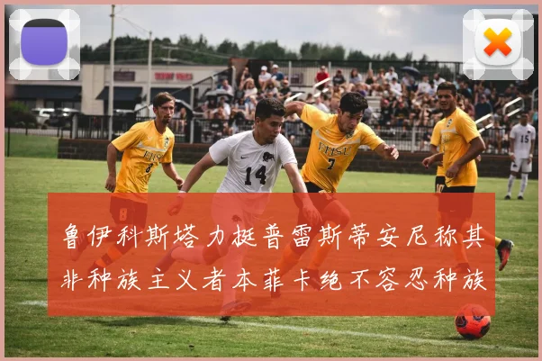鲁伊科斯塔力挺普雷斯蒂安尼称其非种族主义者本菲卡绝不容忍种族歧视